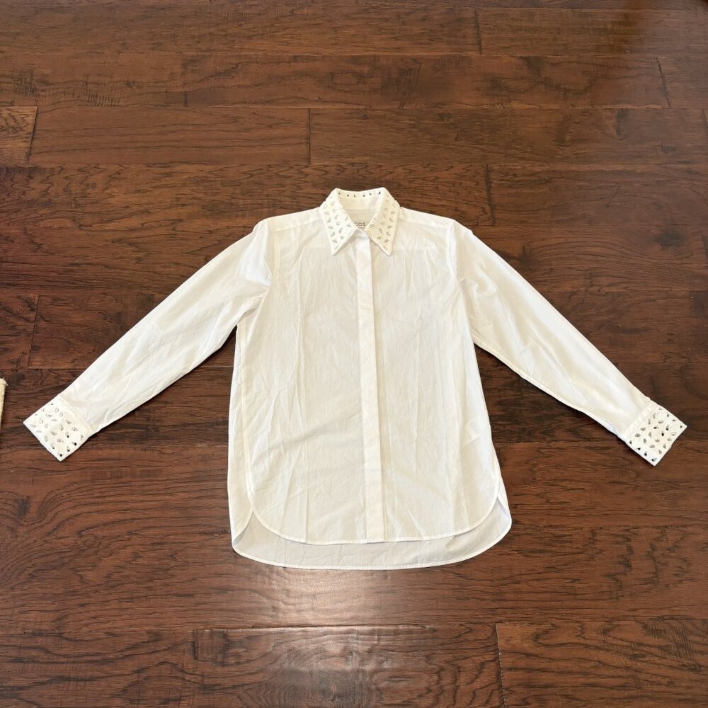 COS white shirt